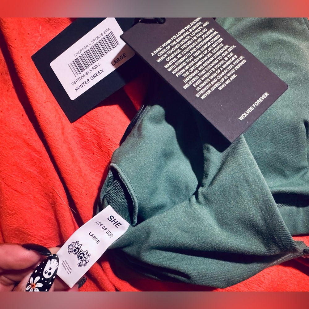 Darc Sport Green Sports Bra - Picture 4 of 7